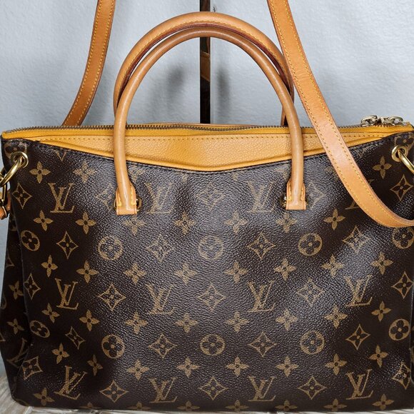 Louis Vuitton Saffron Monogram Pallas MM - Picture 1 of 15